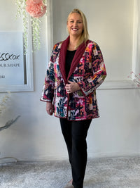 Ellie Oriental Reversible Cotton Jacket