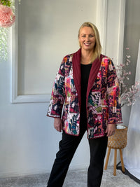 Ellie Oriental Reversible Cotton Jacket