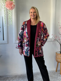 Ellie Oriental Reversible Cotton Jacket