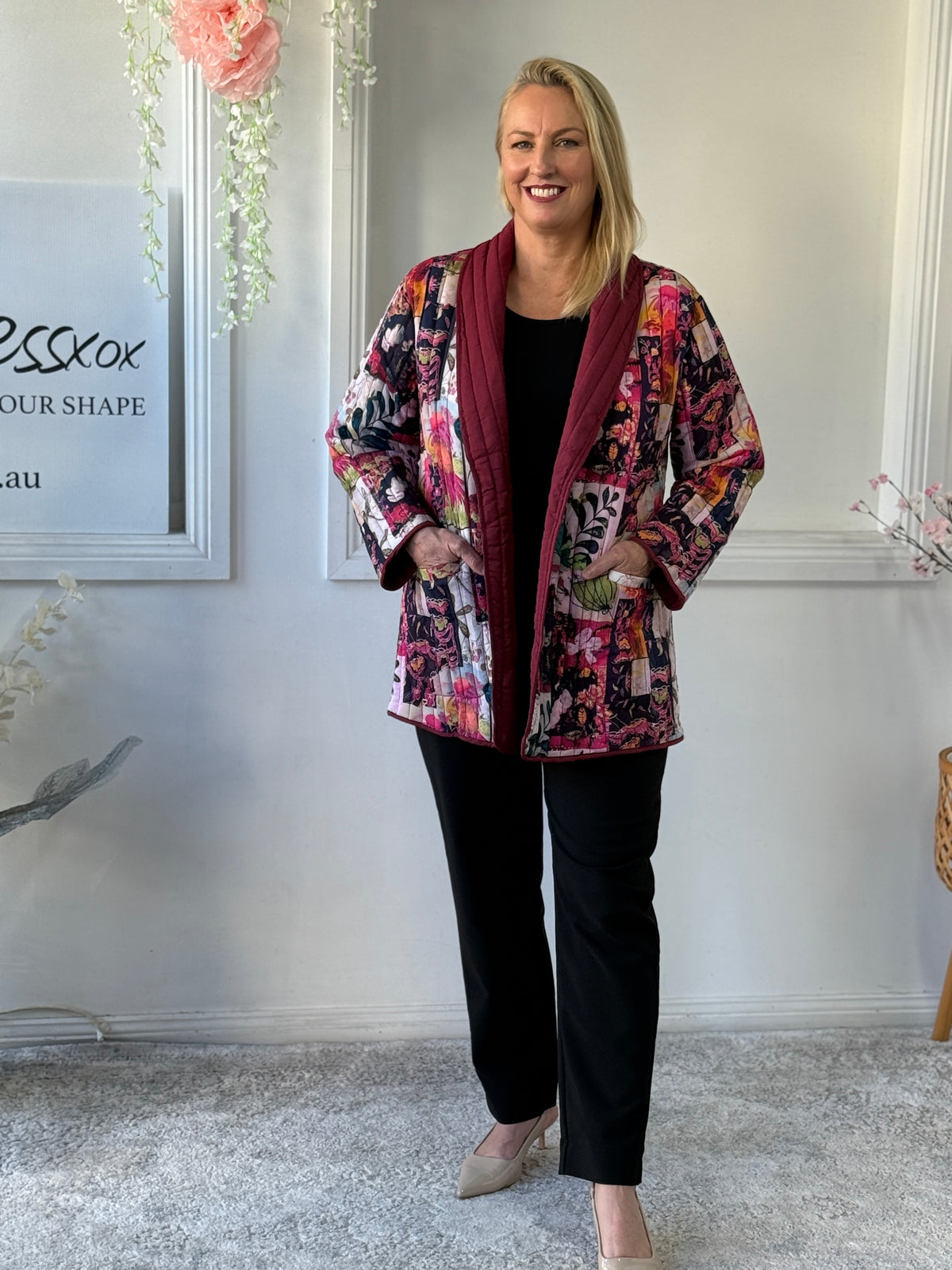 Ellie Oriental Reversible Cotton Jacket