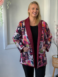 Ellie Oriental Reversible Cotton Jacket