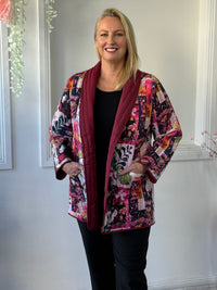 Ellie Oriental Reversible Cotton Jacket