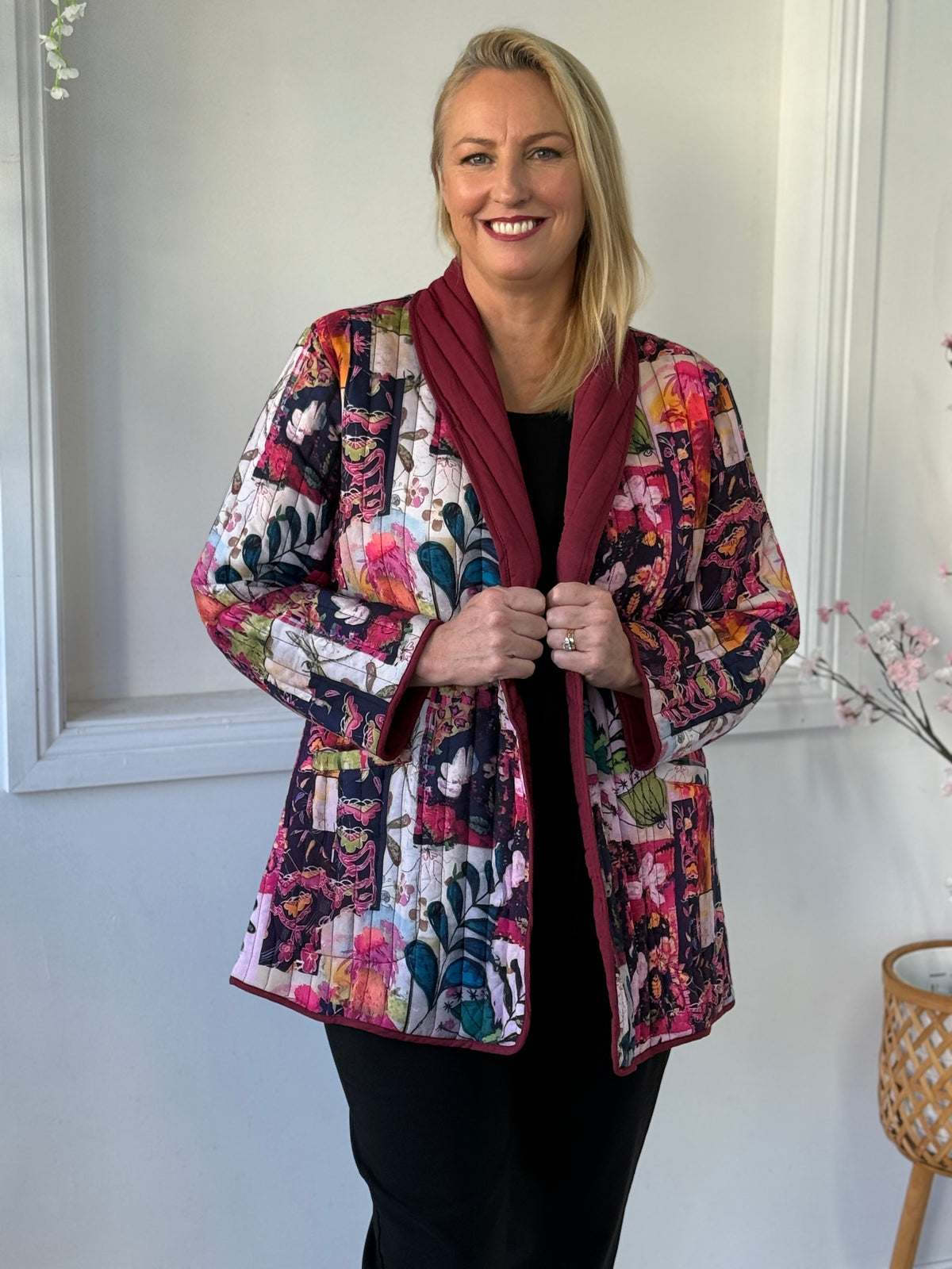 Ellie Oriental Reversible Cotton Jacket