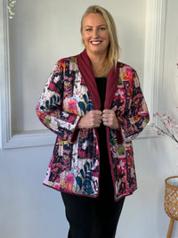 Ellie Oriental Reversible Cotton Jacket