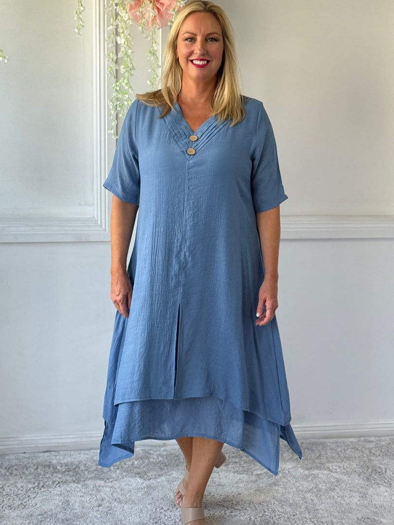 Oxley Sky Blue Layering Dress