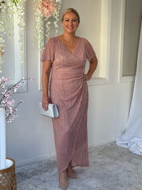 Gemma Blush Shimmer Gown