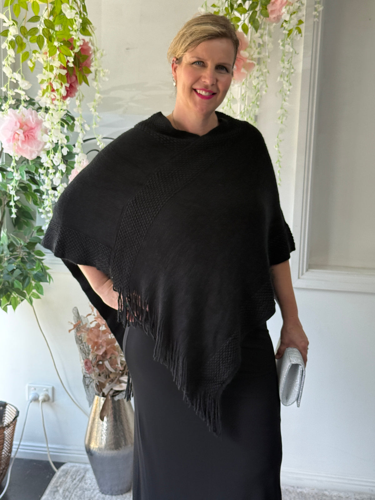 Gia Soft Knit Poncho
