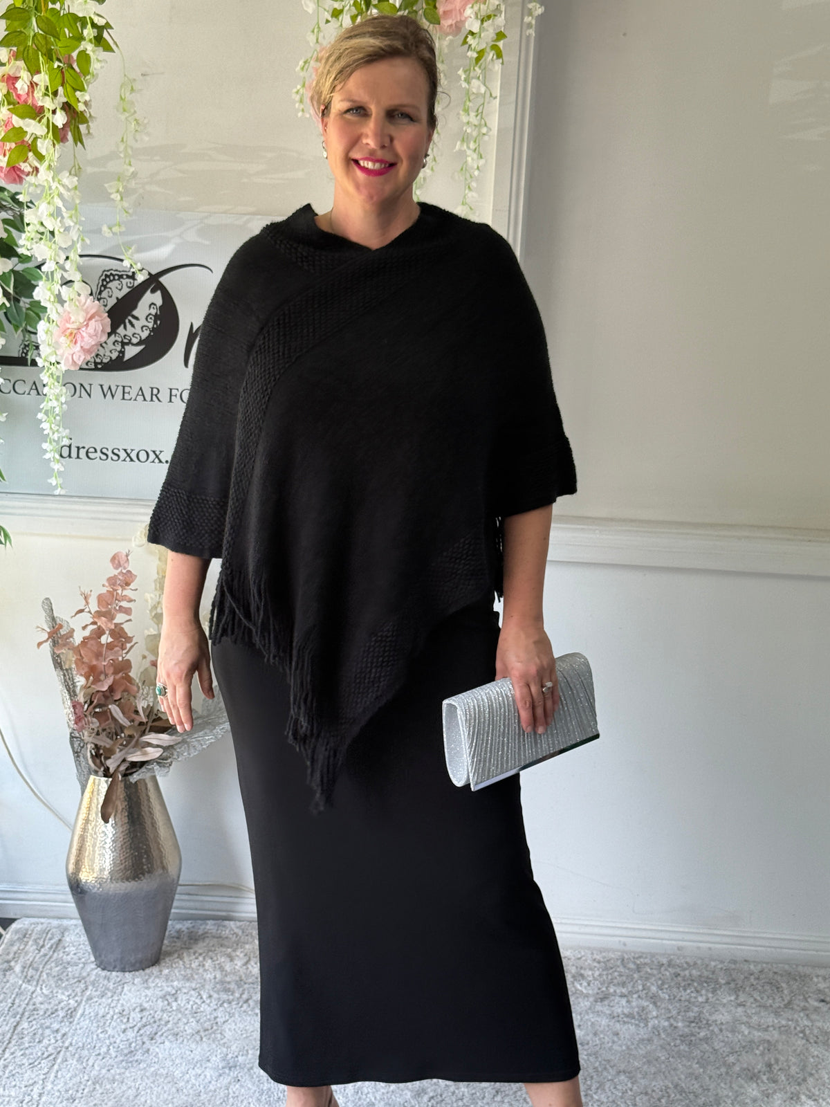 Gia Soft Knit Poncho