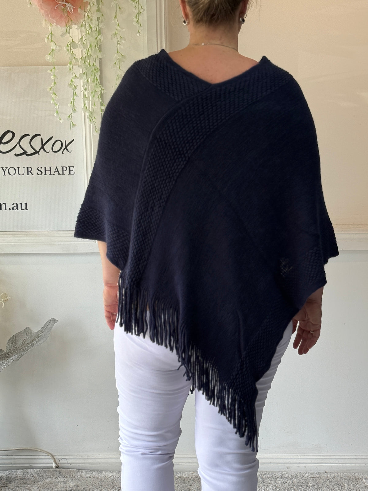 Gia Soft Knit Poncho