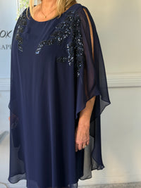 Harlow Navy Evening Dress