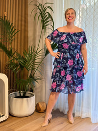 Tamara Navy Evening Dress