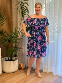 Tamara Navy Evening Dress