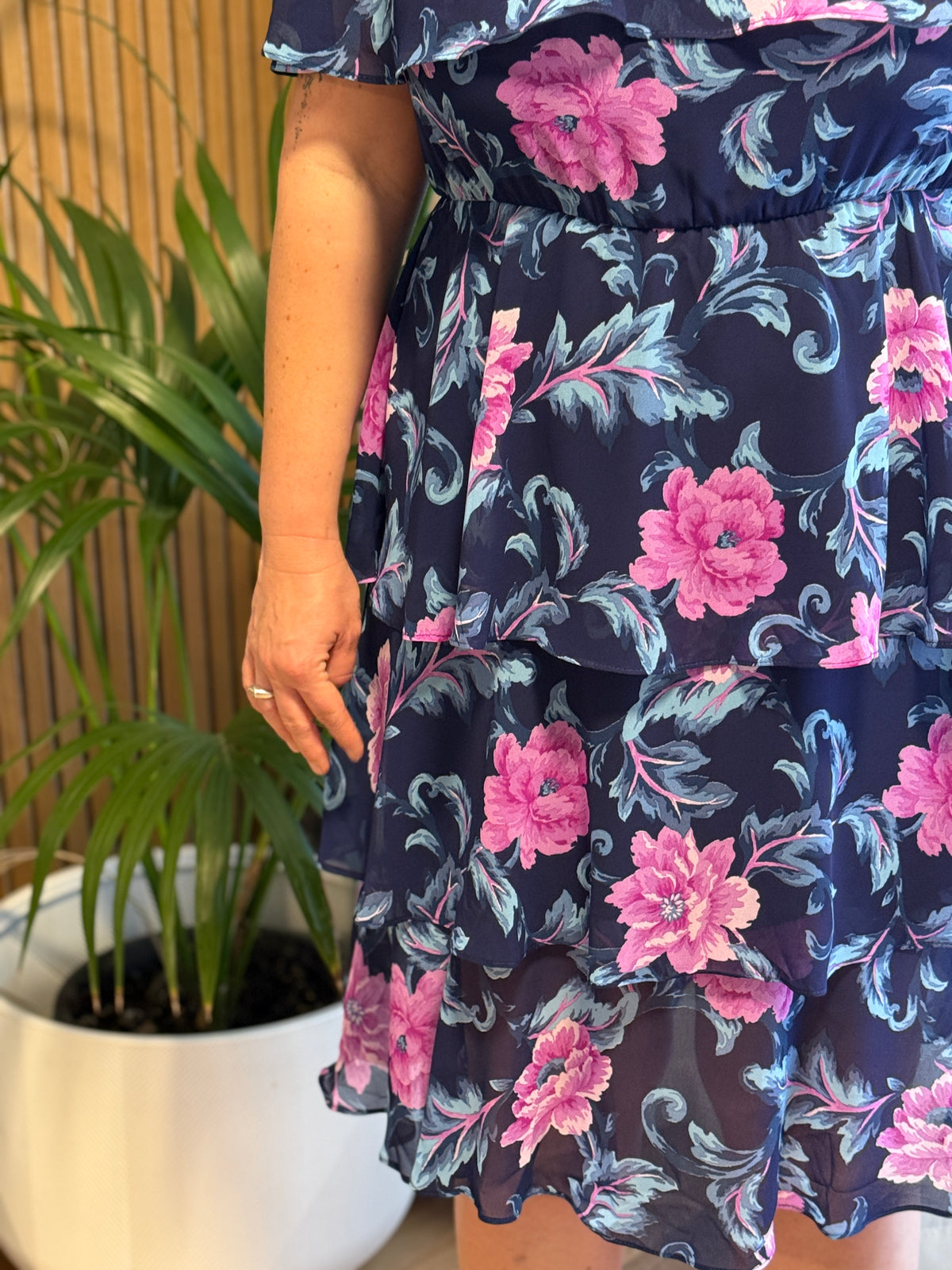 Tamara Navy Evening Dress