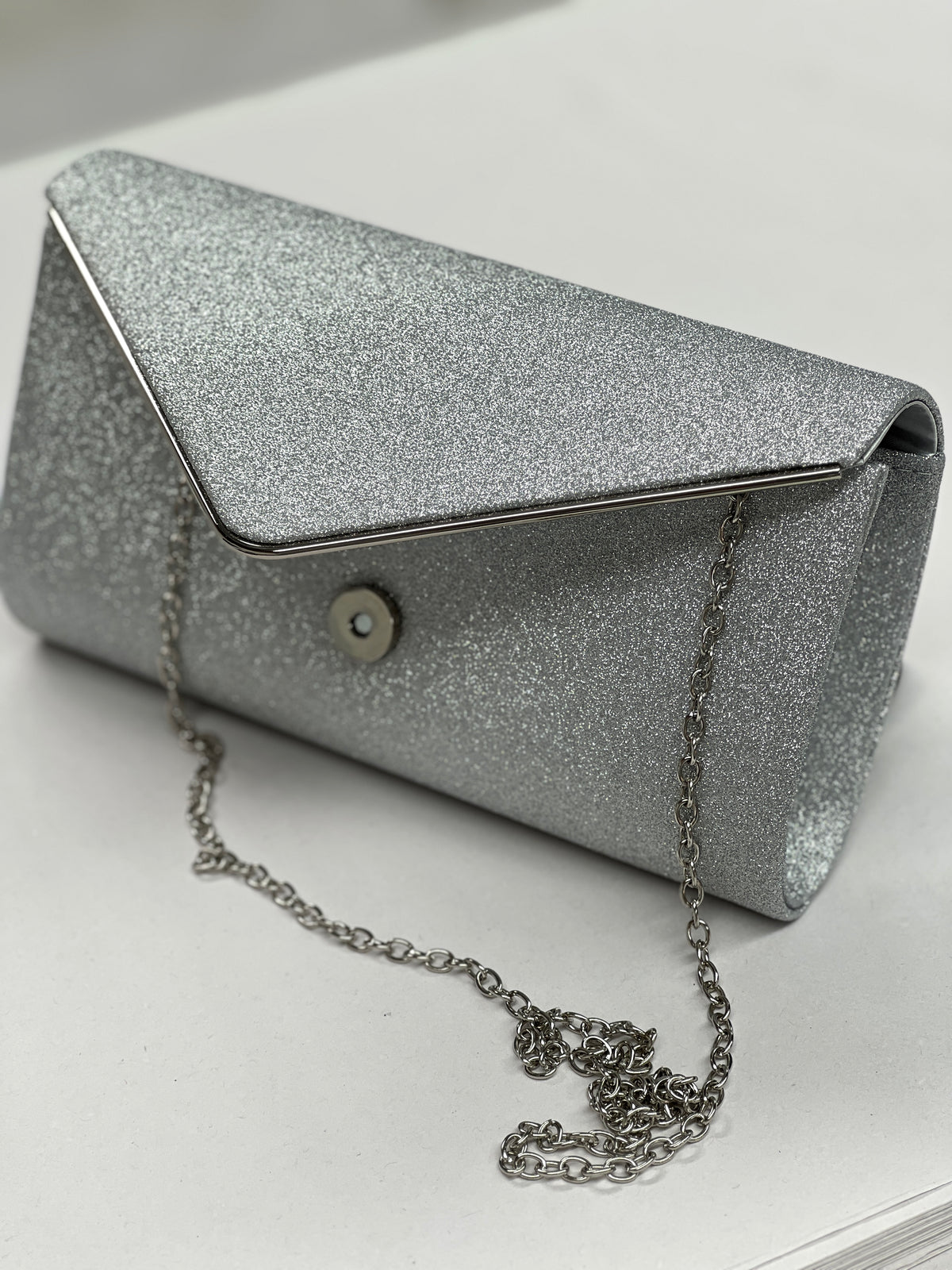 Claren Glitter Clutch