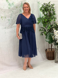 Idalia Navy Event Dress