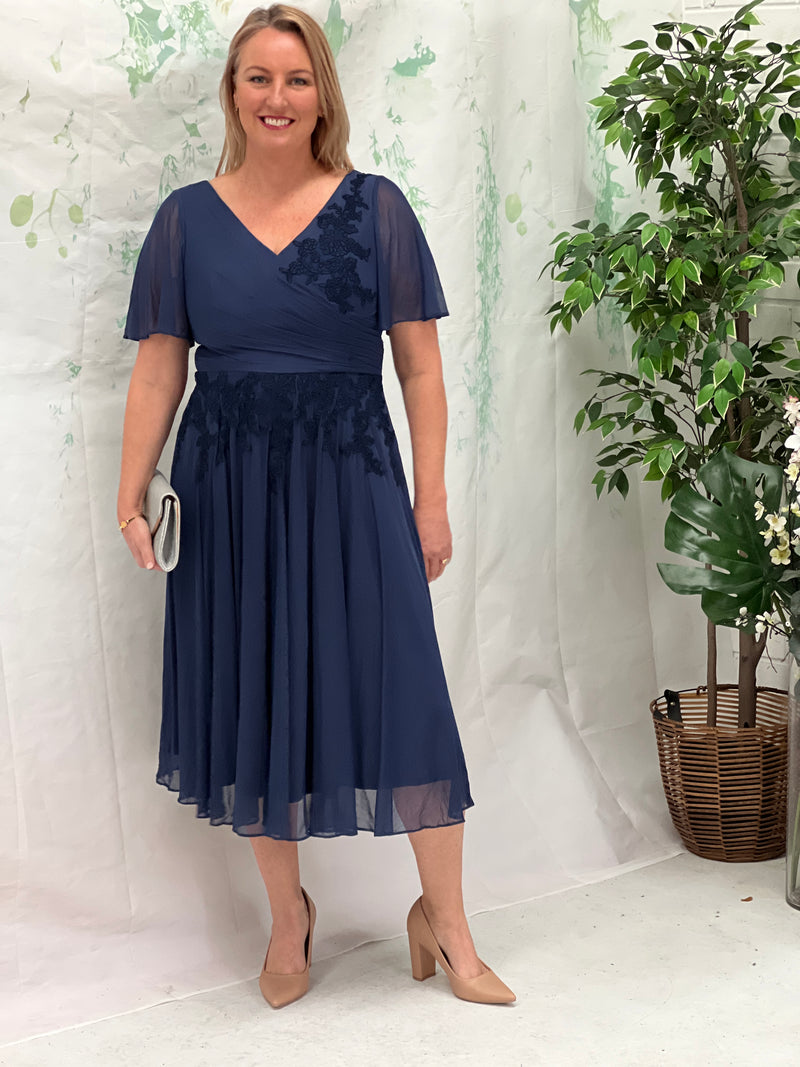 Idalia Navy Event Dress