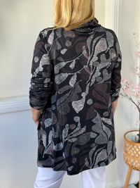 Isabella Black Soft Knit Tunic