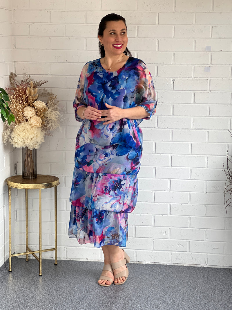 Jamie Royal Ink Dress