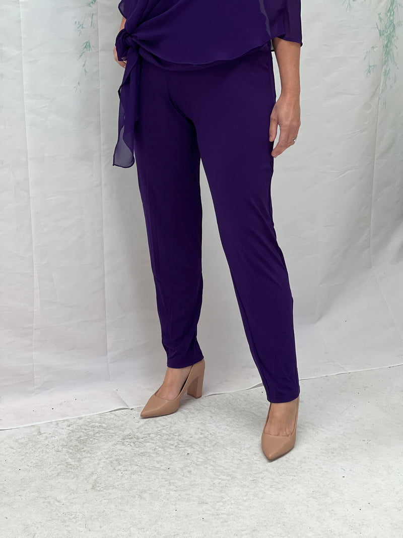 Juno Purple Jersey Pants