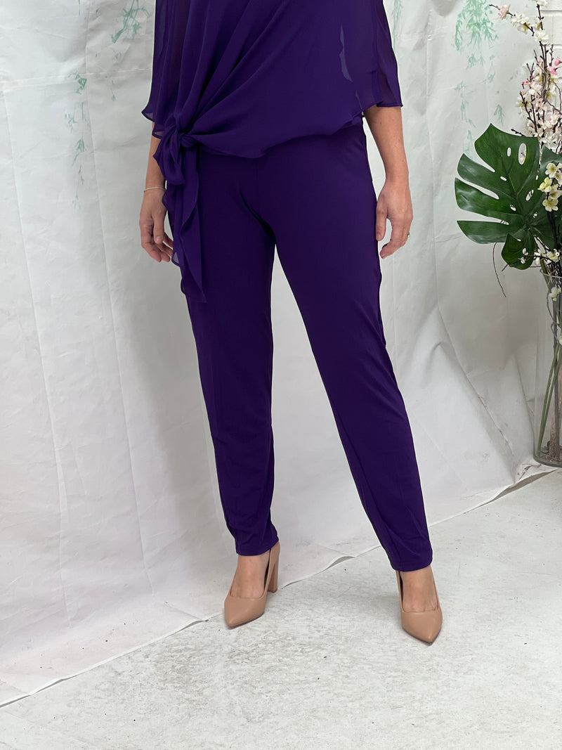 Juno Purple Jersey Pants