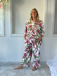 Karla Garden Linen Top