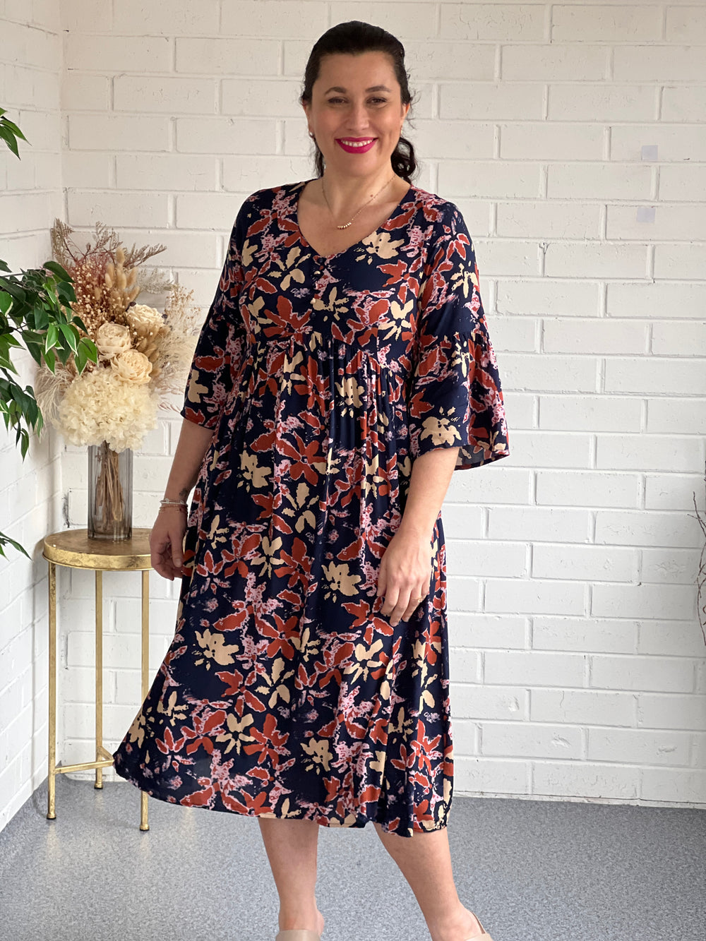 Kora Night Floral Dress – Dressxox