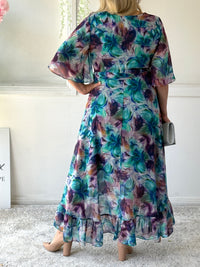 Lolita Jade Floral Evening Dress
