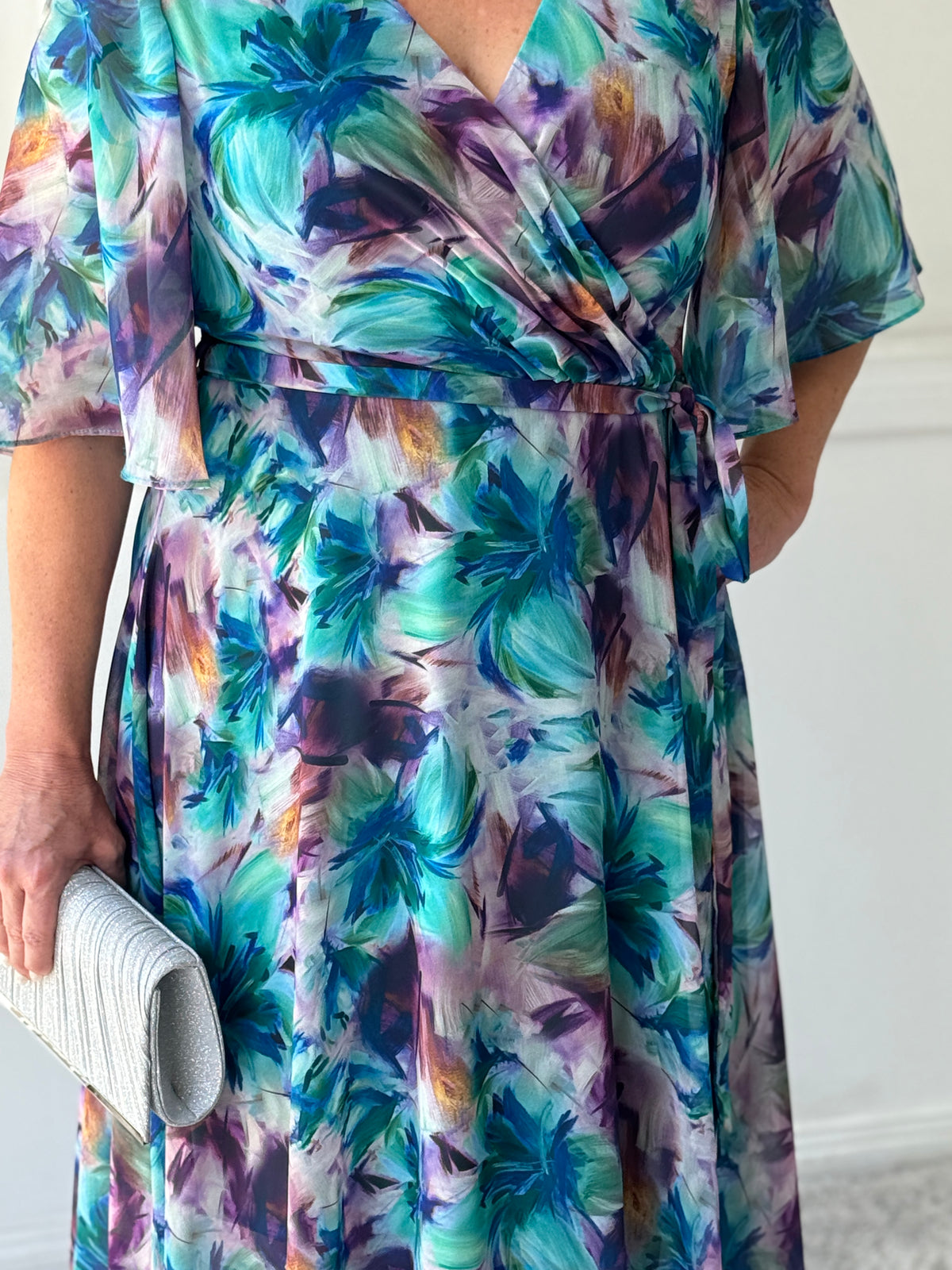 Lolita Jade Floral Evening Dress