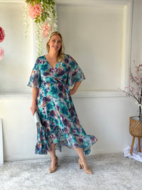 Lolita Jade Floral Evening Dress