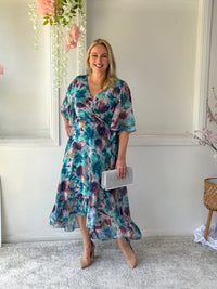 Lolita Jade Floral Evening Dress