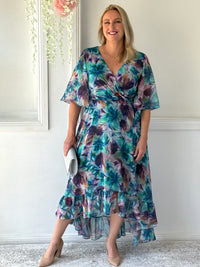 Lolita Jade Floral Evening Dress