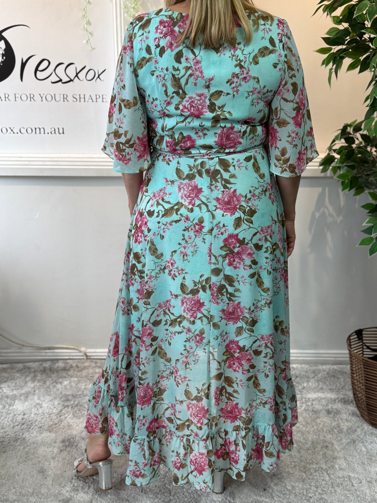 Lolita Mint Blossom Evening Dress