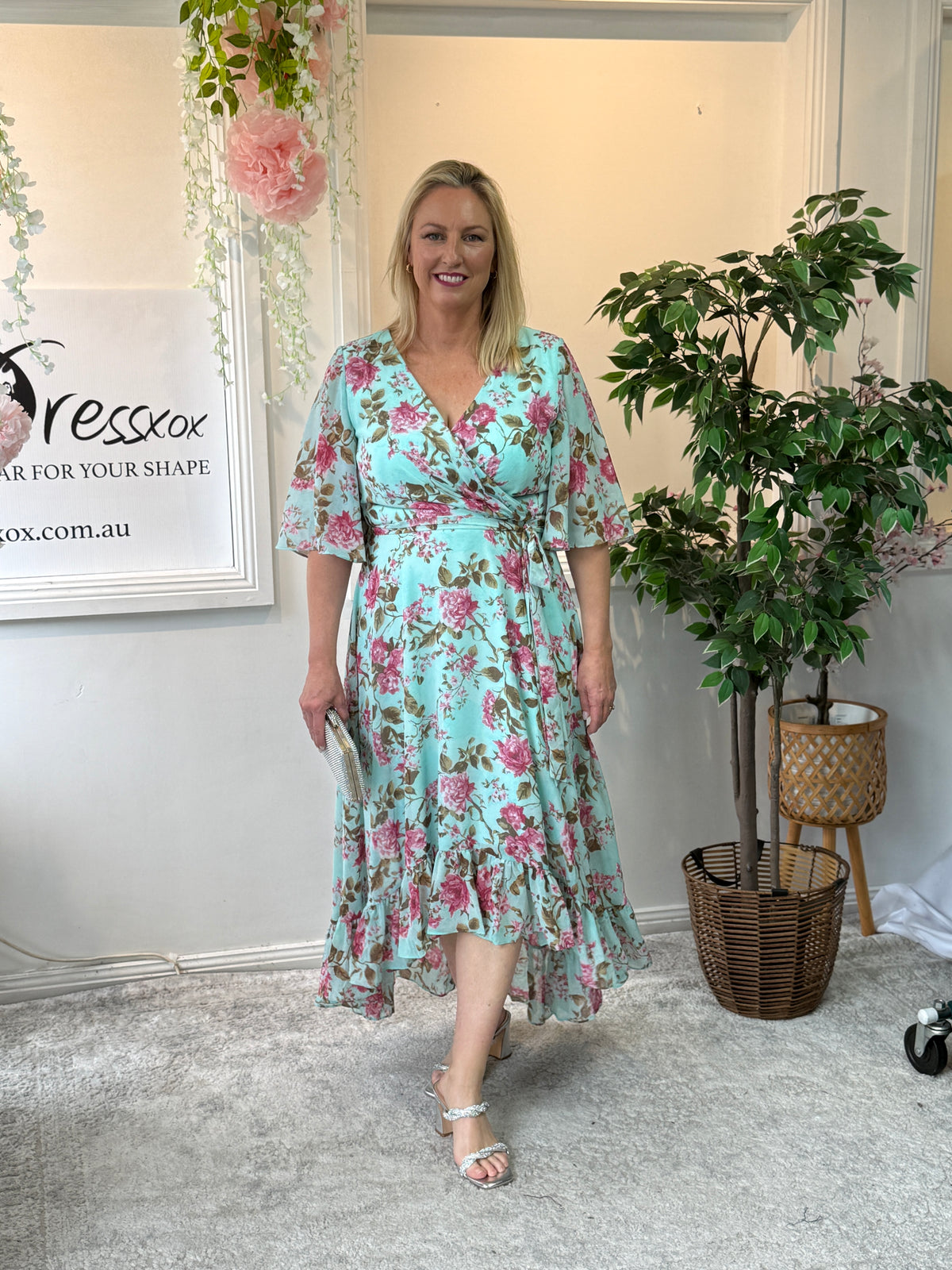 Lolita Mint Blossom Evening Dress
