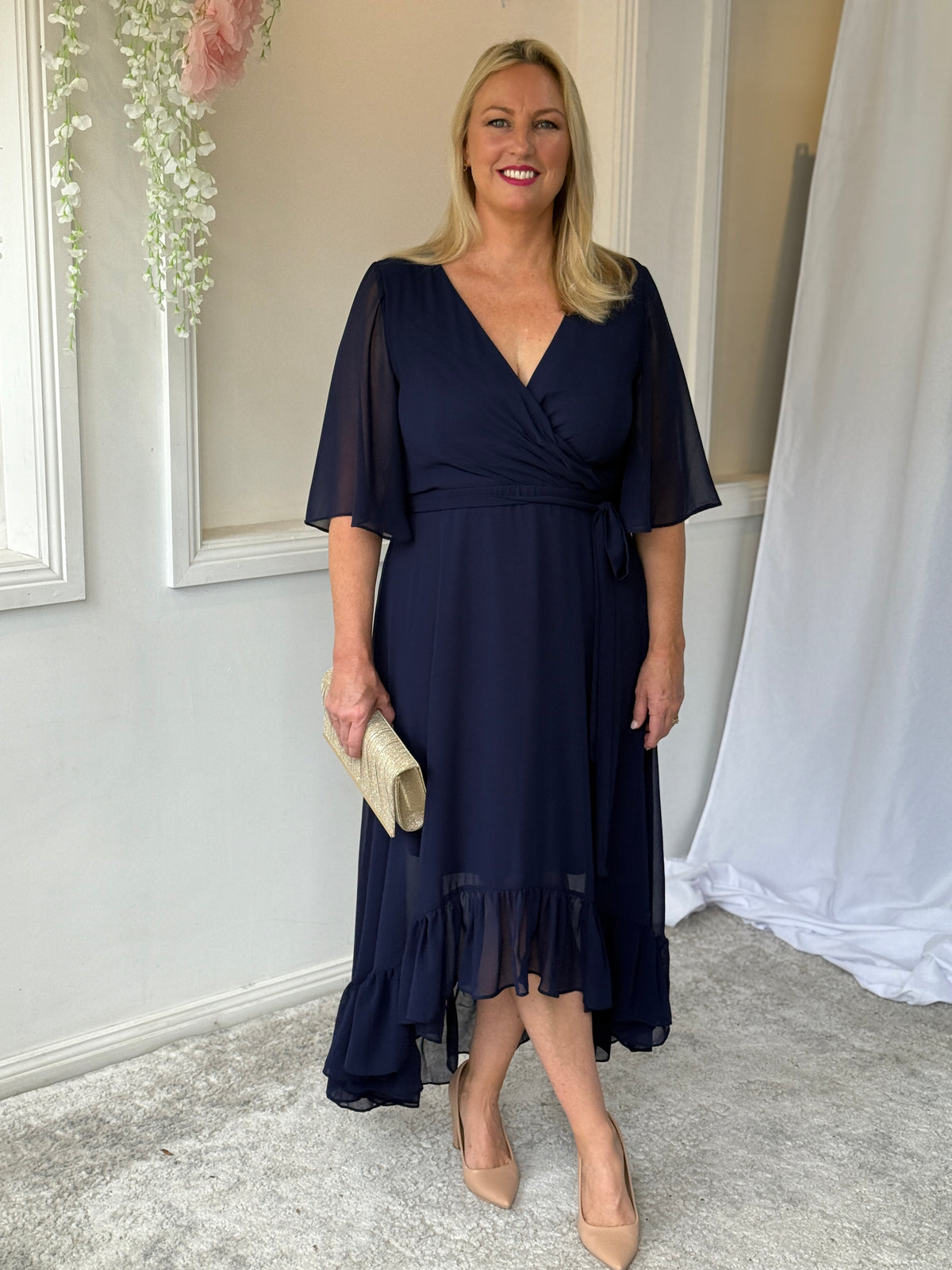 Lolita Navy Evening Dress