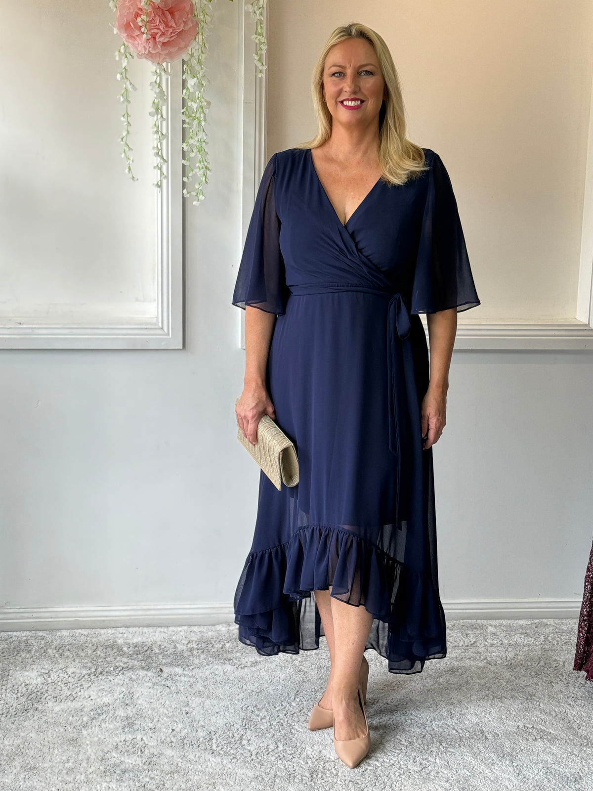 Lolita Navy Evening Dress