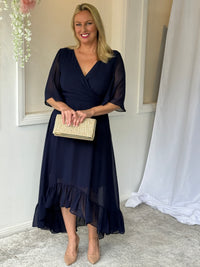 Lolita Navy Evening Dress