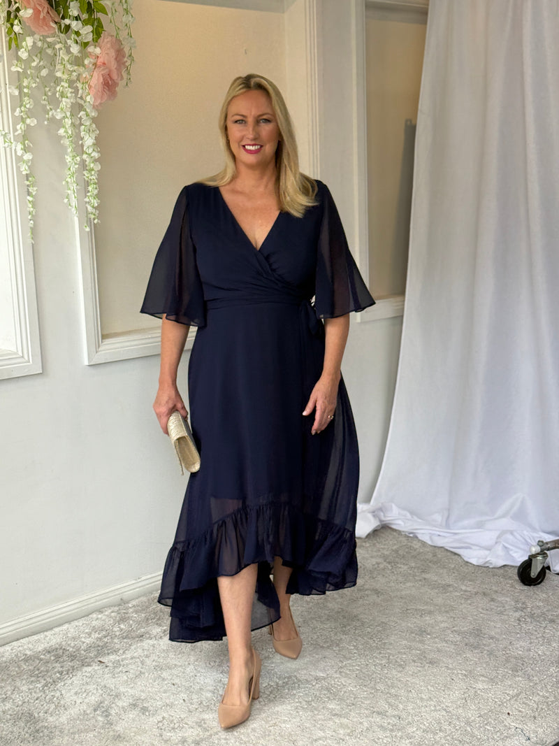 Lolita Navy Evening Dress