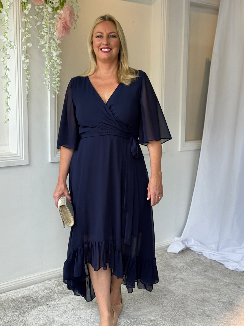 Lolita Navy Evening Dress