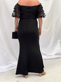 Madeline Black Evening Gown