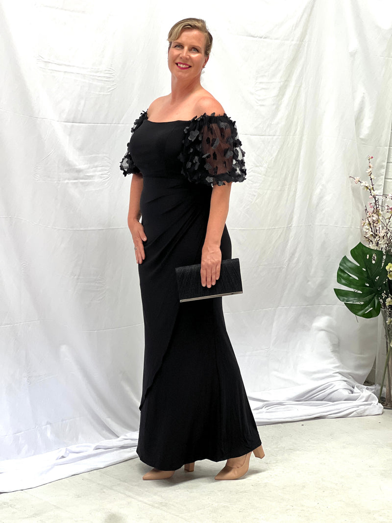 Madeline Black Evening Gown