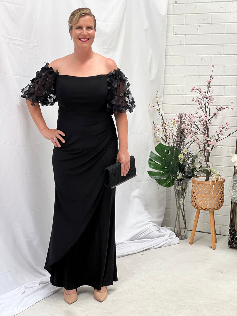 Madeline Black Evening Gown