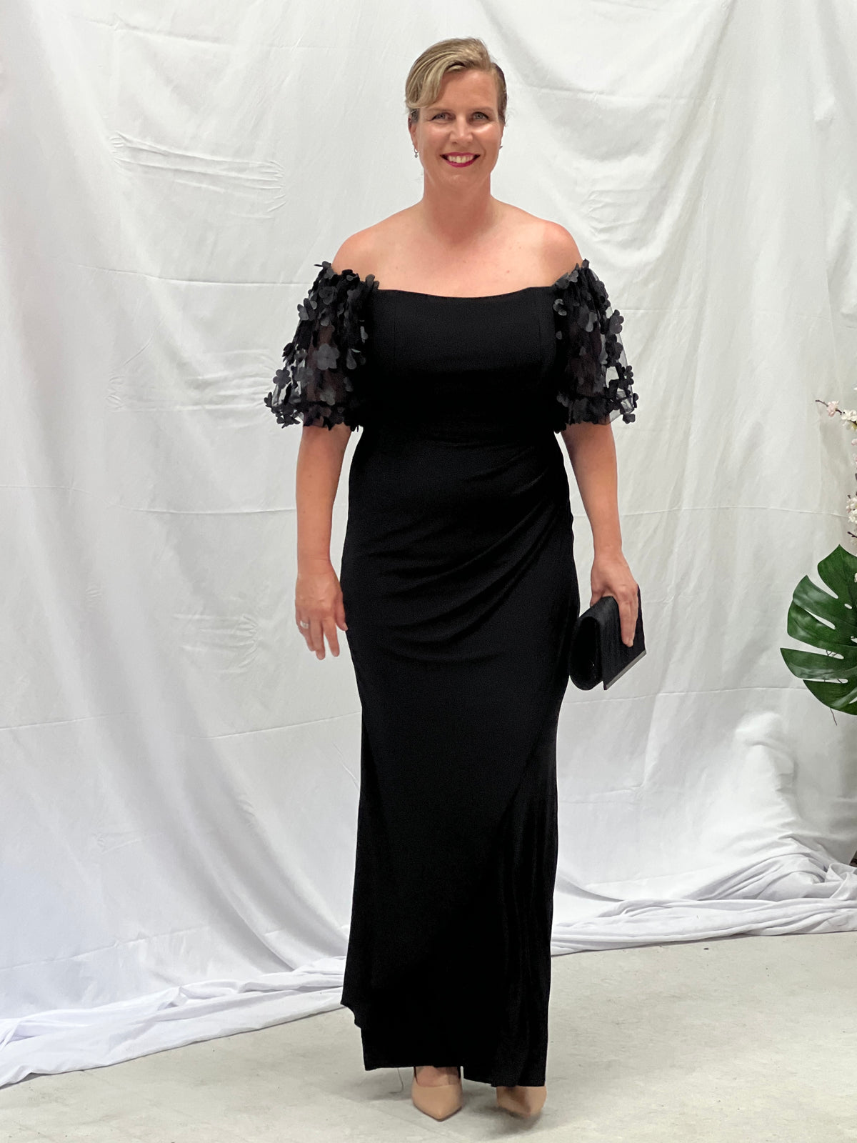 Madeline Black Evening Gown