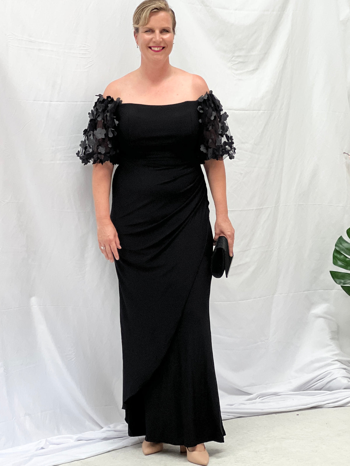 Madeline Black Evening Gown