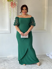 Madeline Emerald Evening Gown