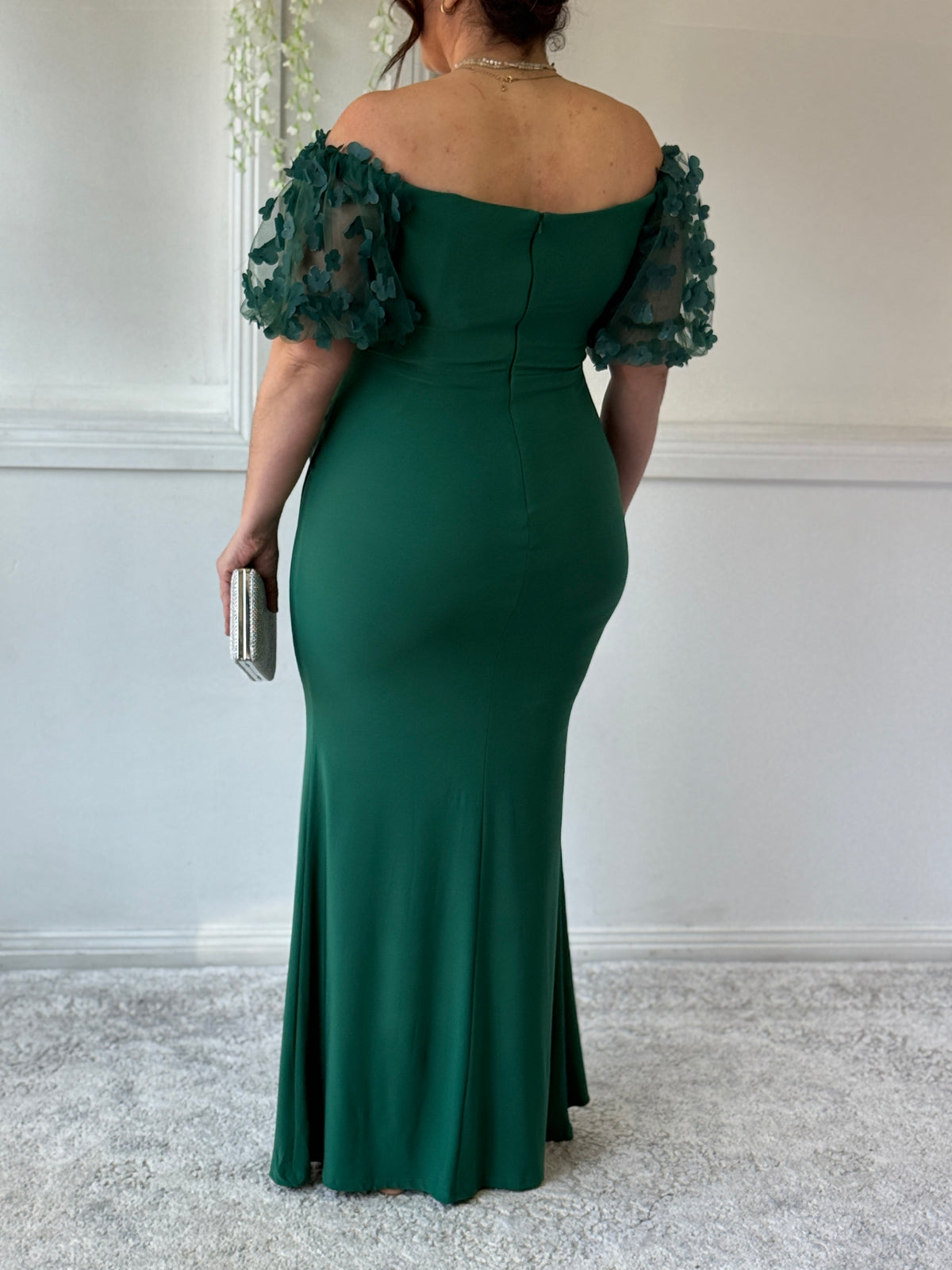 Madeline Emerald Evening Gown