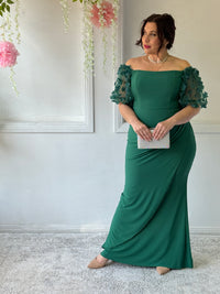 Madeline Emerald Evening Gown