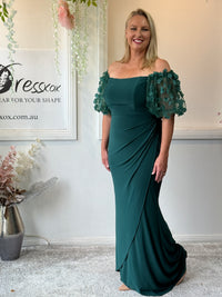 Madeline Emerald Evening Gown