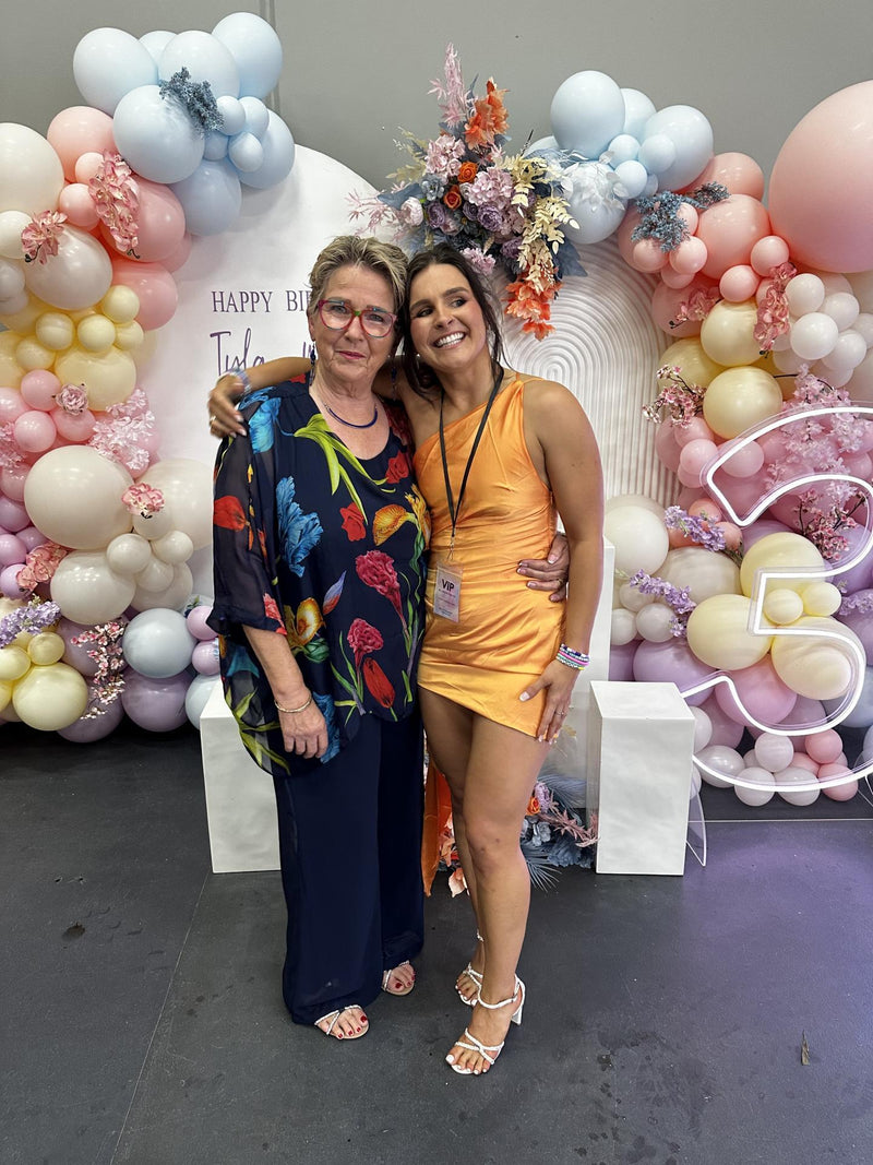 Brax Midnight Floral Silk Top