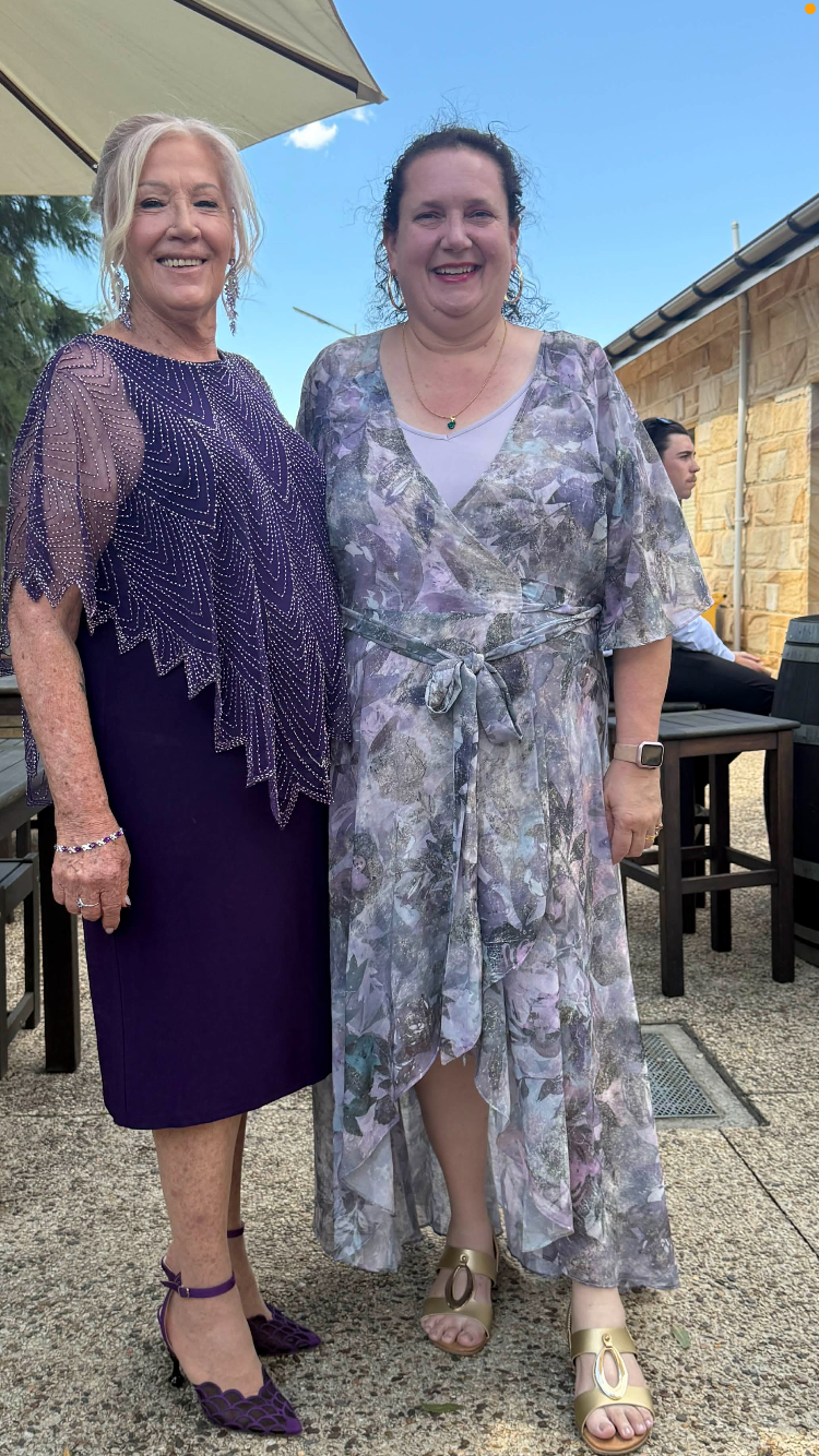 Upton Purple Evening Dress