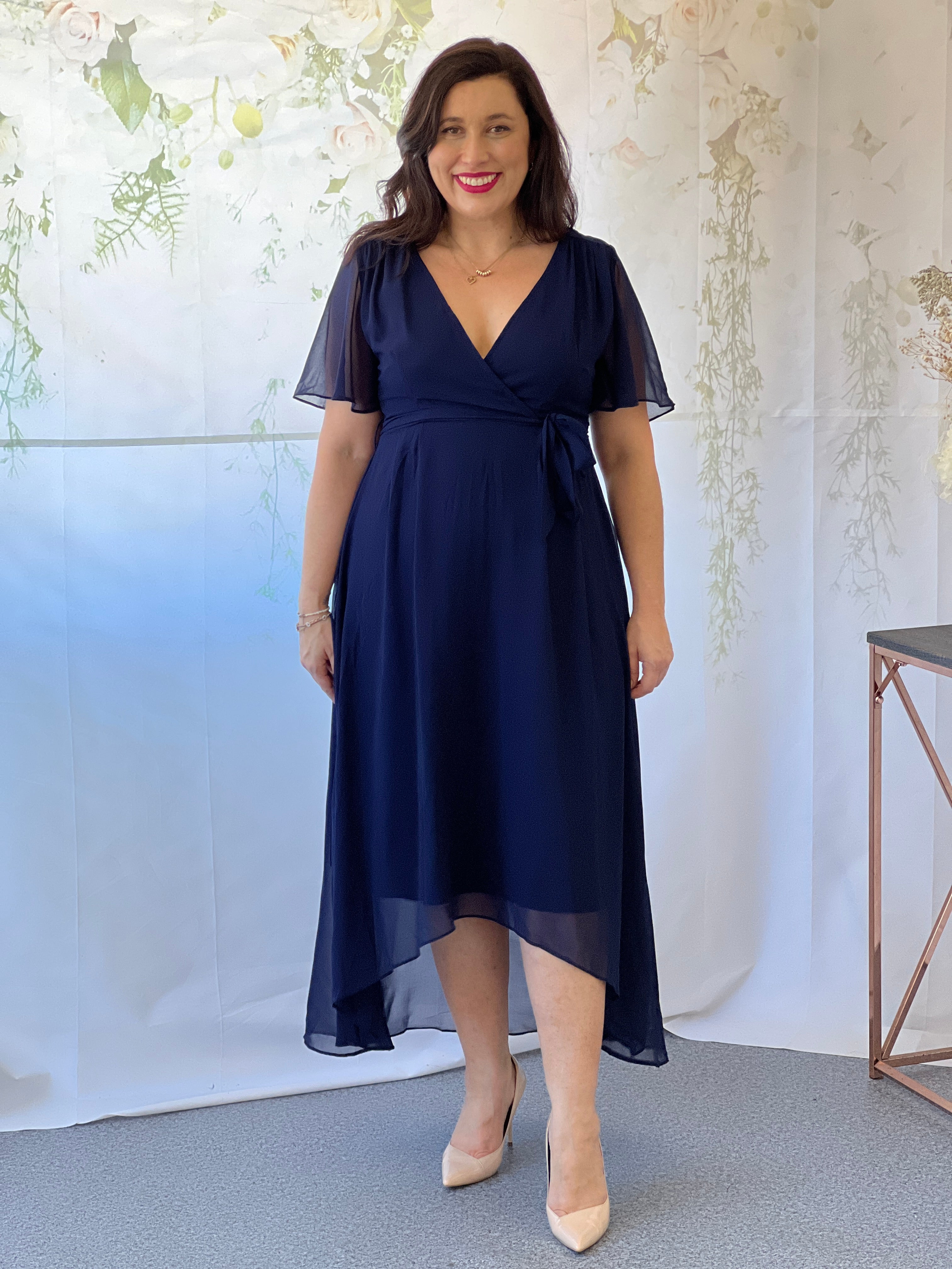 Mill Navy Evening Dress